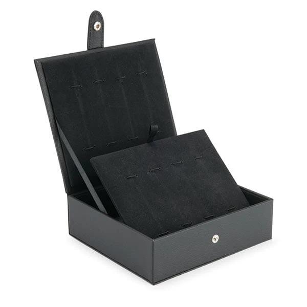 Faux Leather Pen and Pencil Display Case - Black